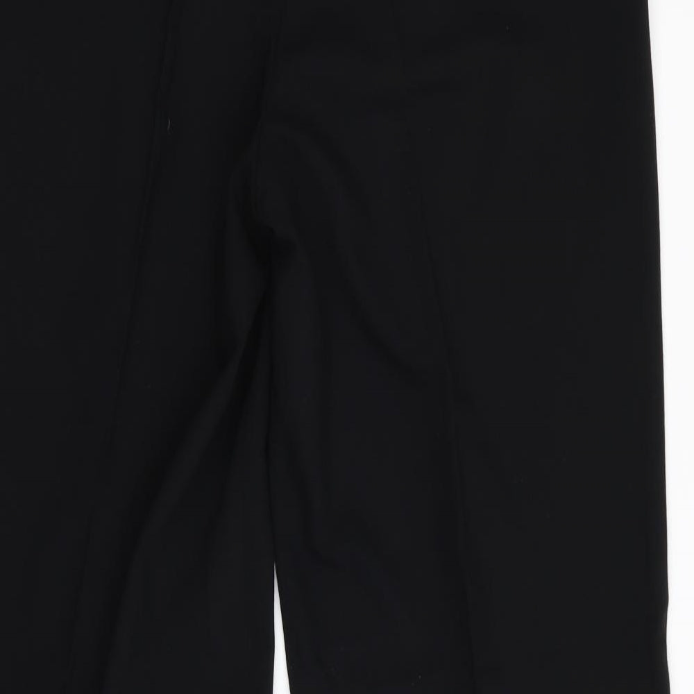 Marks & Spencer Womens Black Trousers Size 14 L28 in