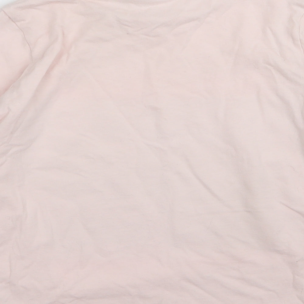 Asda George Girls Pink Solid Top Pyjama Top Size 9-10 Years