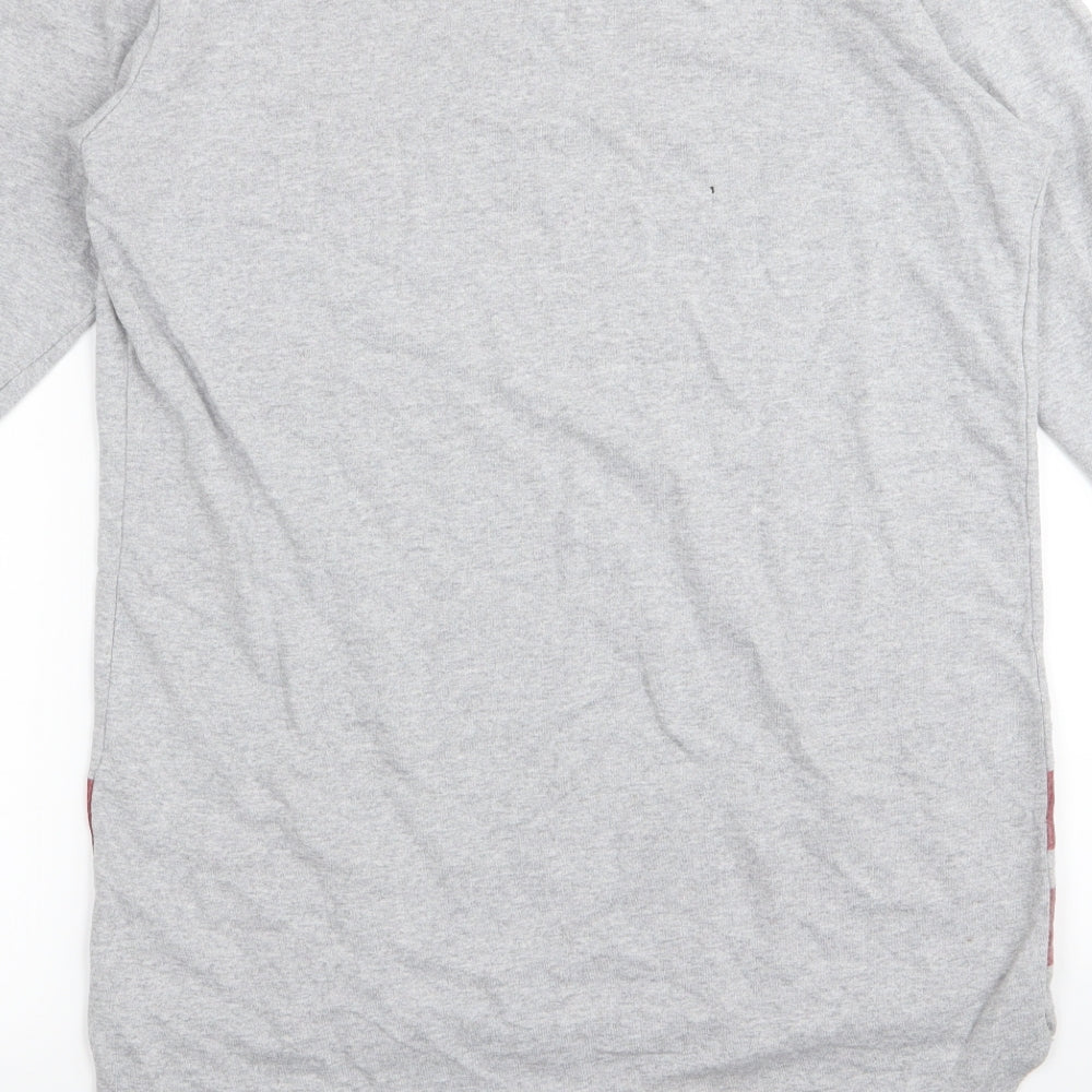 ES Womens Grey T-Shirt Dress Size 8