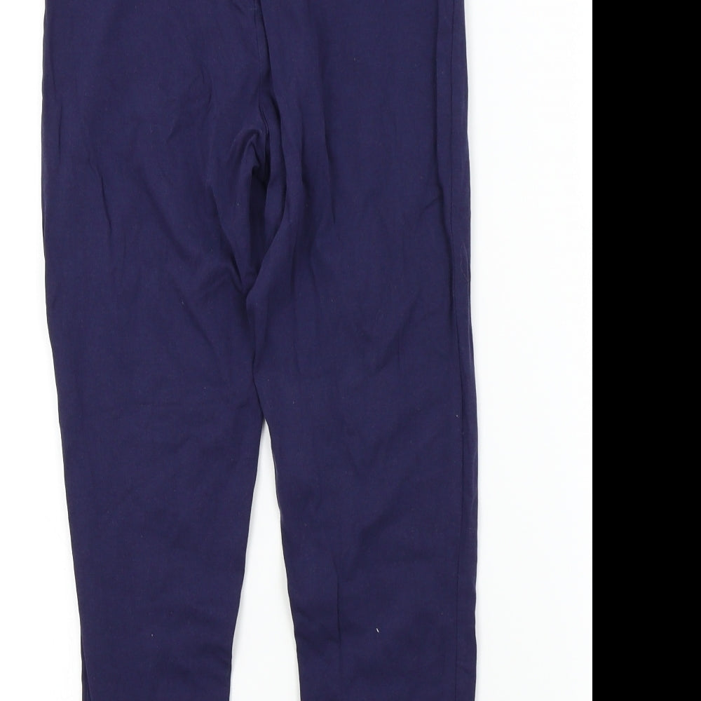 George Girls Blue Colourblock Jegging Trousers Size 13-14 Years - lace legs