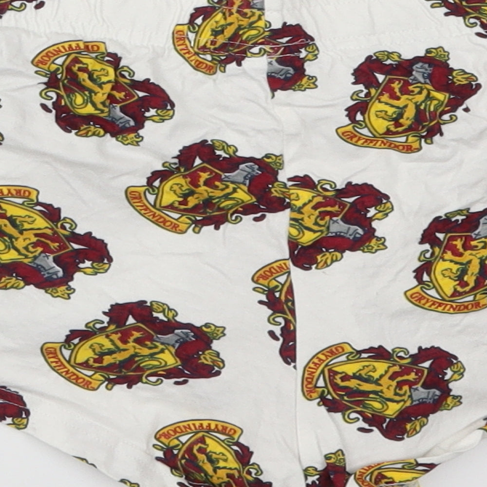Preworn Womens White Hot Pants Shorts Size 32 in - Gryffindor