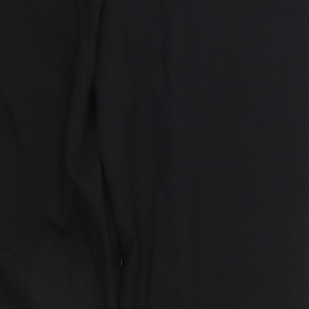 F&F Womens Black Trousers Size 12 L30 in