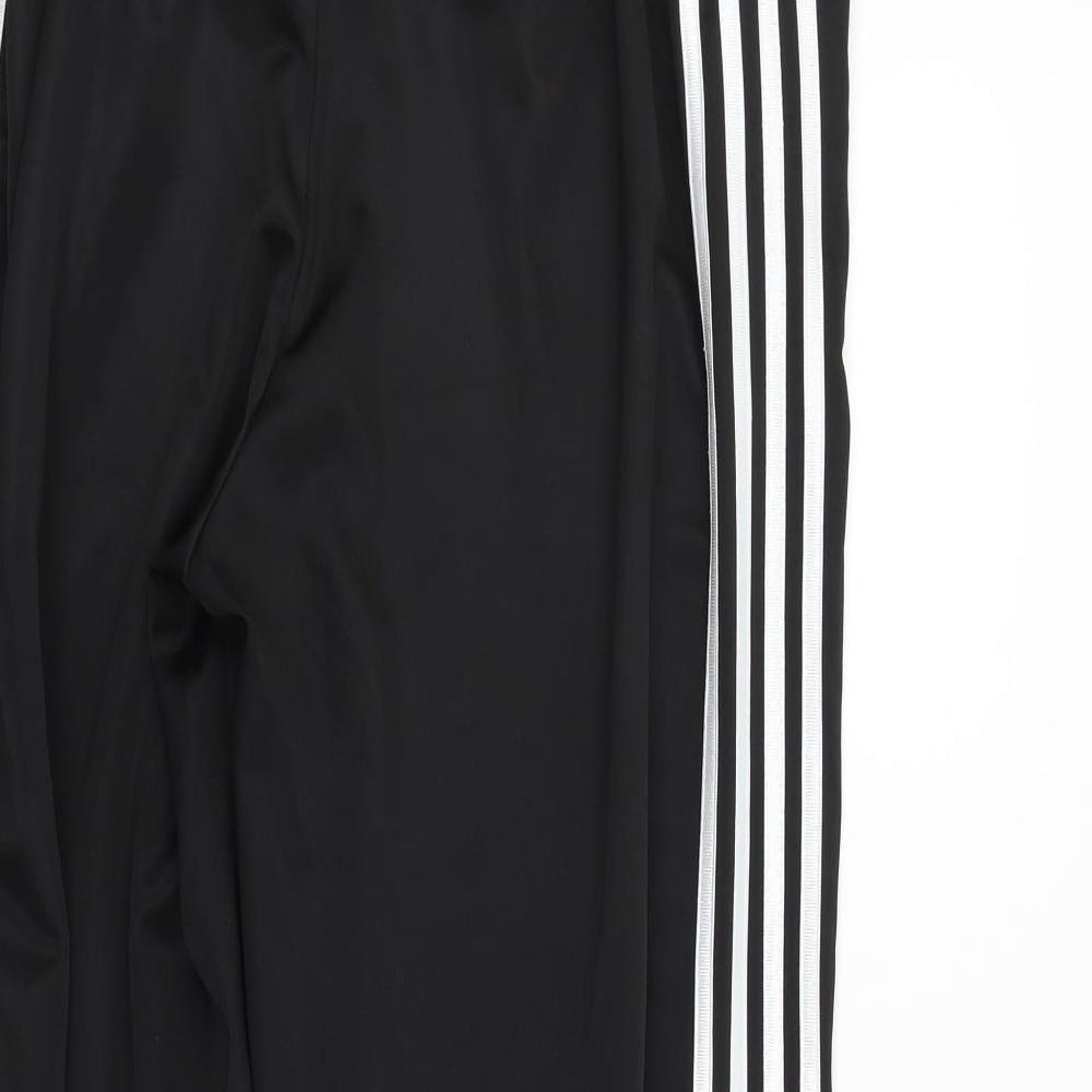 Striderr Mens Black Jogger Trousers Size 39 in L30 in - Elastic Waist Band