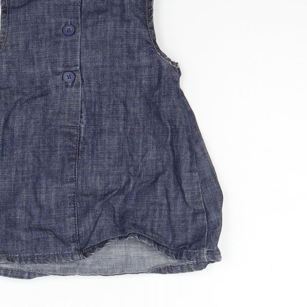 NEXT Girls Blue Fit & Flare Size 0-3 Months