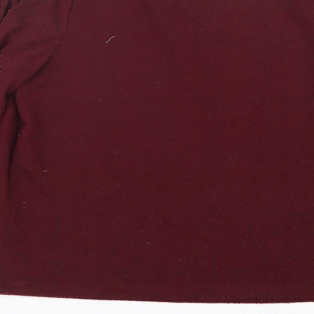 New Look Womens Purple Pullover Jumper Size 10