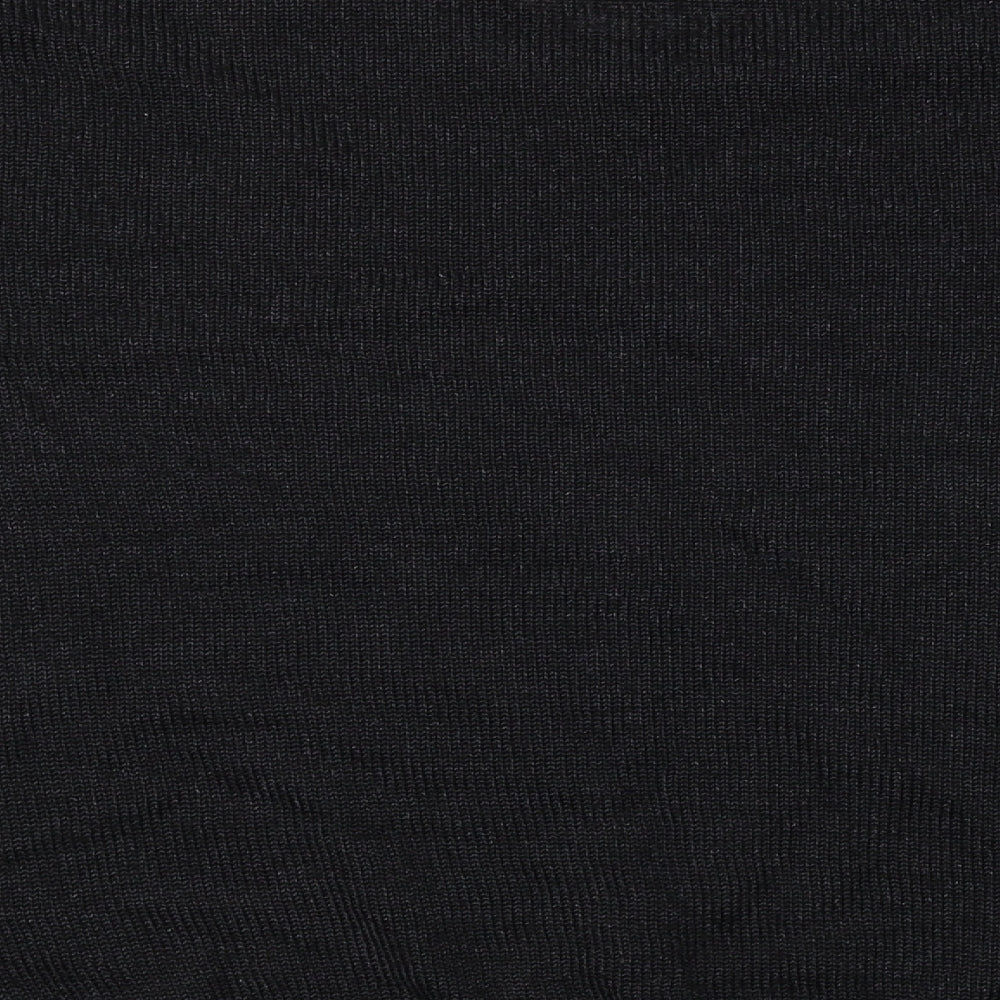 CAVIAR Mens Black Cardigan Jumper Size M