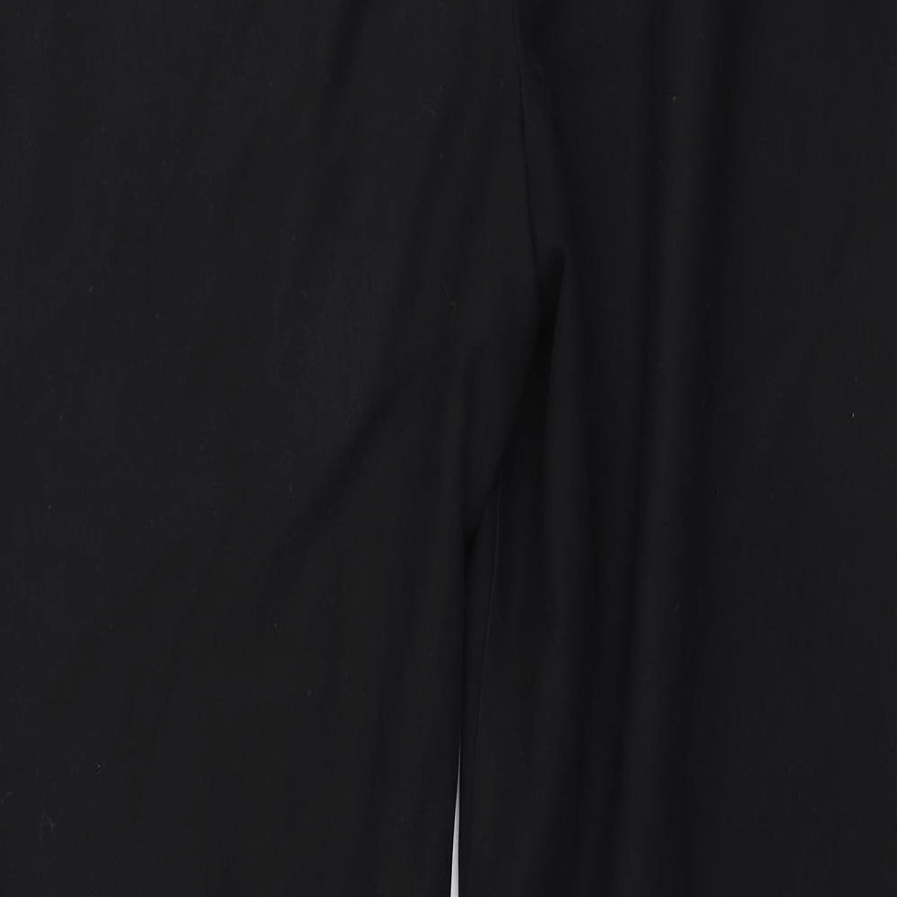 F&F Womens Black Trousers Size 12 L25 in