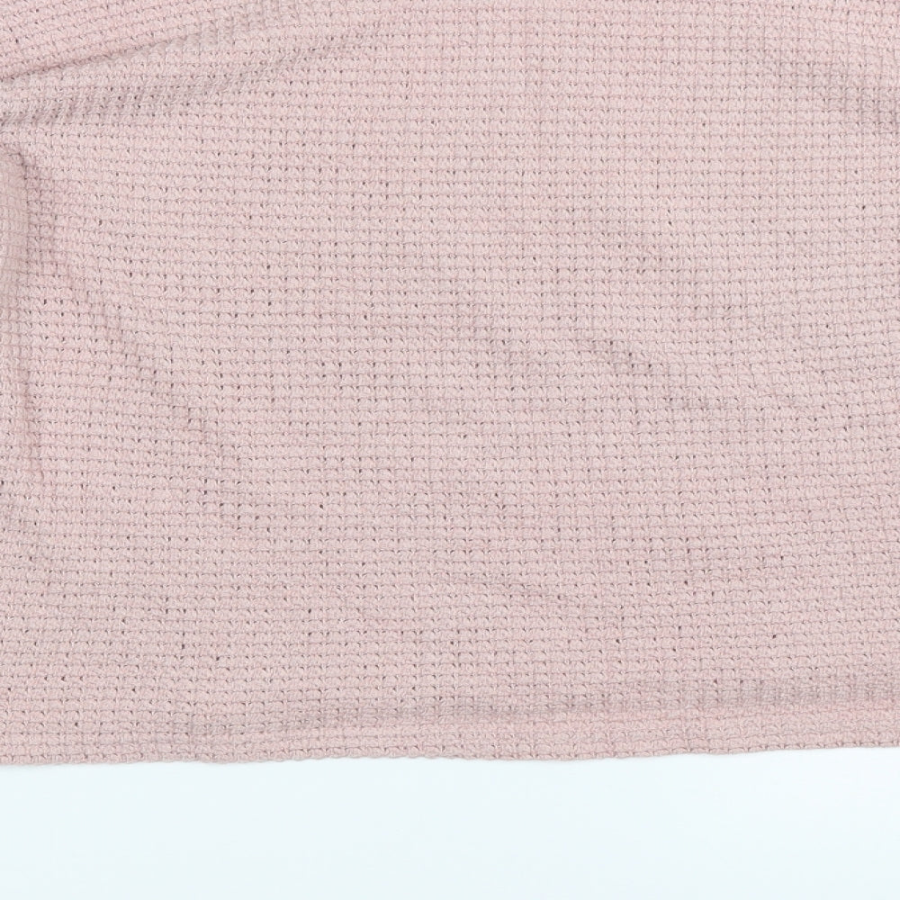 Preworn Womens Pink Pullover Jumper Size L
