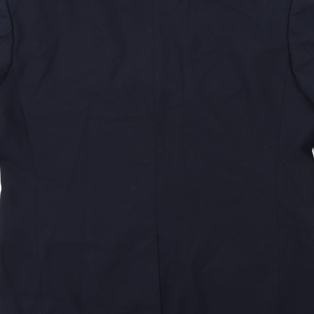 BHS Mens Blue Jacket Suit Jacket Size 42
