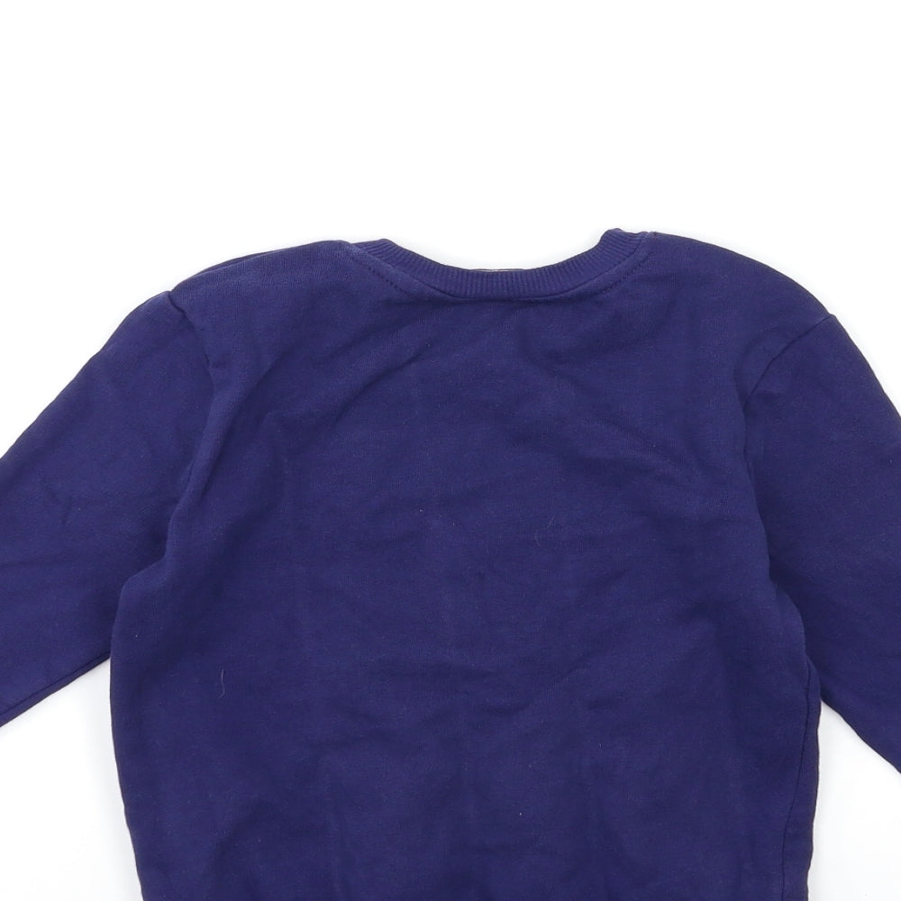 George Boys Blue Pullover Sweatshirt Size 3 Years