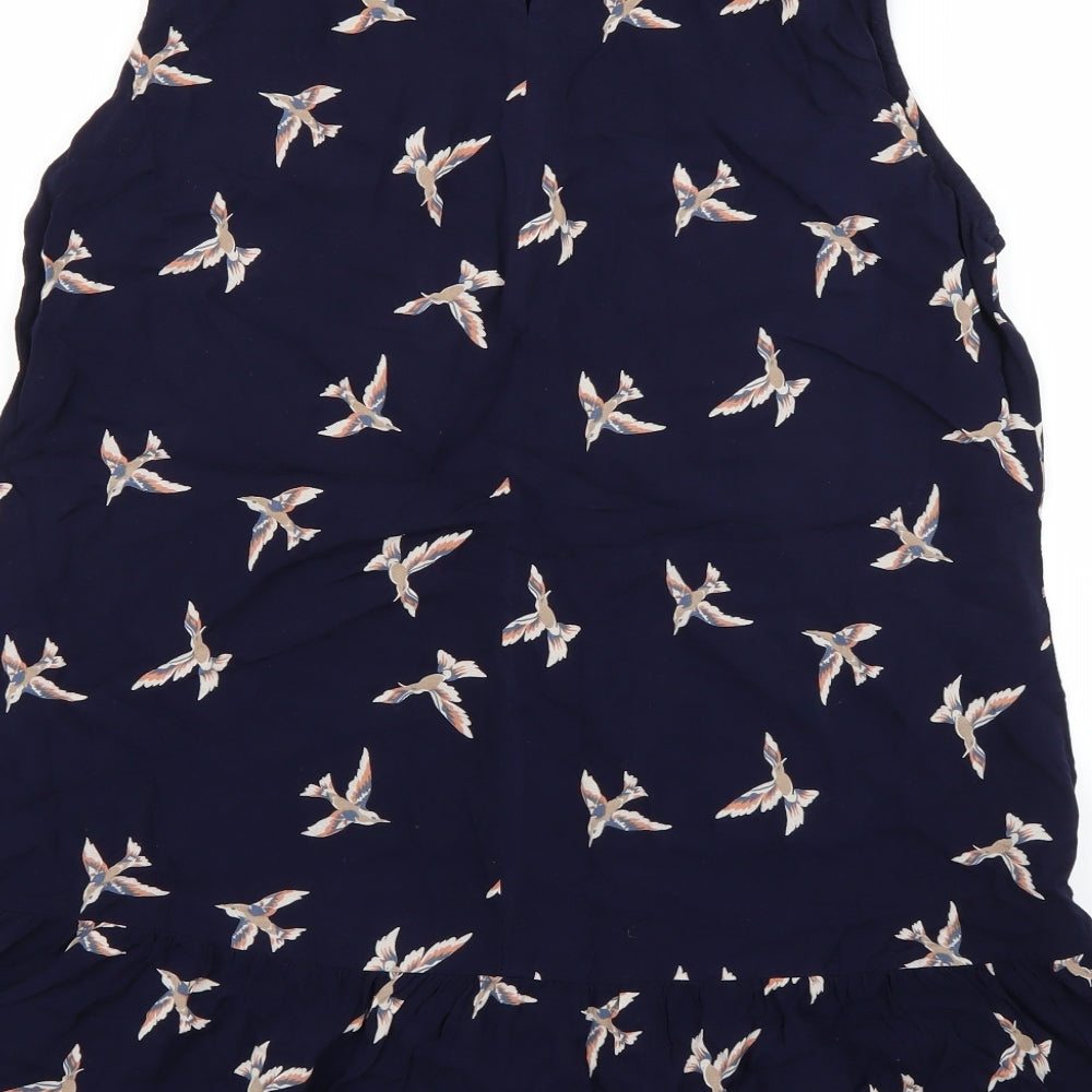 F&F Womens Blue Animal Print Shift Size 14