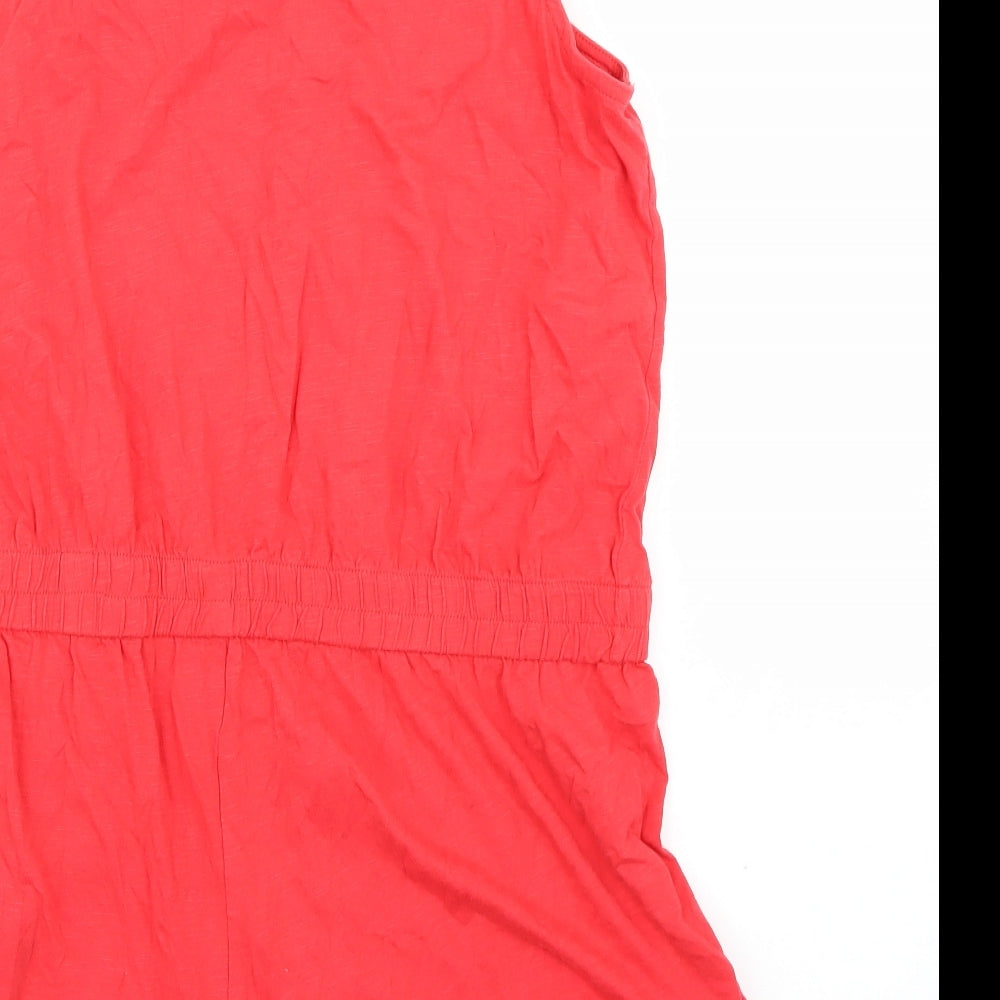 Papaya Womens Red Romper One-Piece Size M