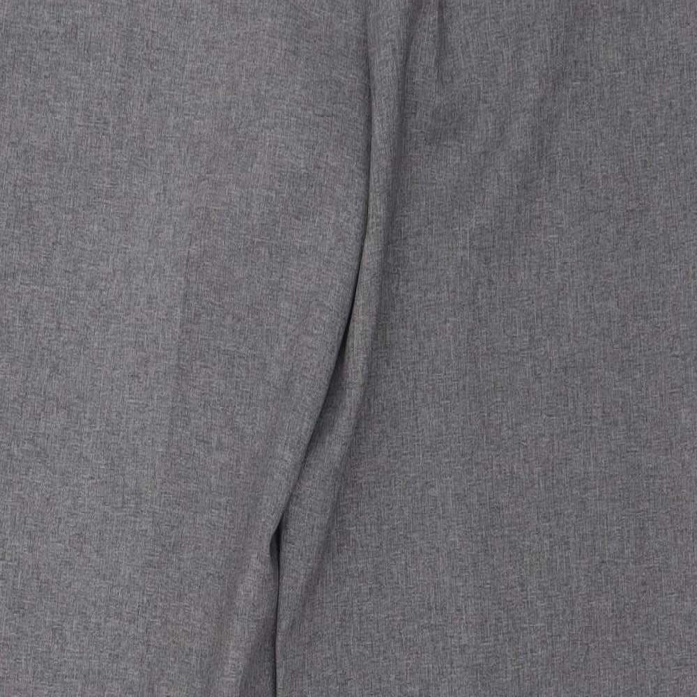 F&F Womens Grey Dress Pants Trousers Size 12 L29 in