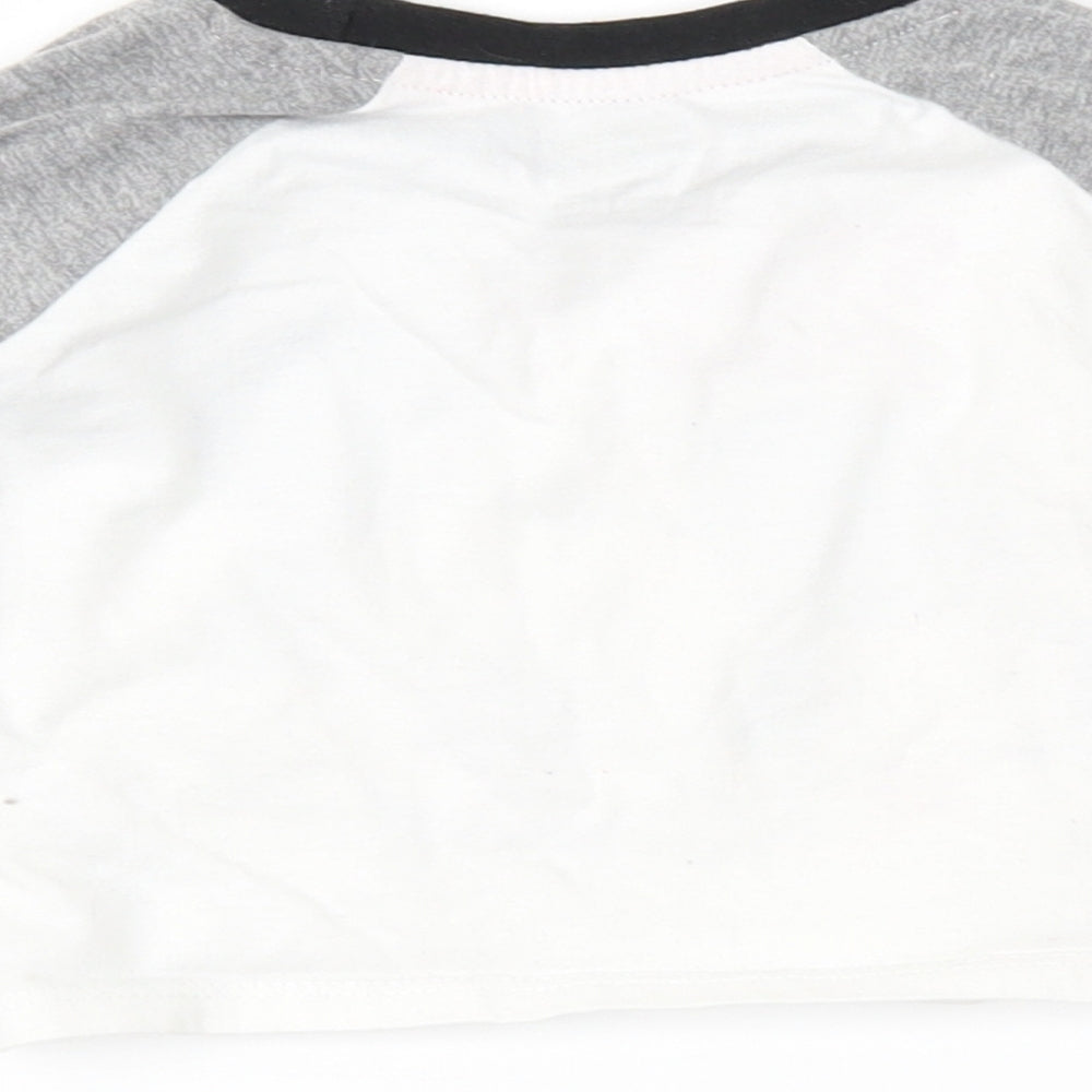 Disney Boys Grey Basic T-Shirt Size 6-9 Months