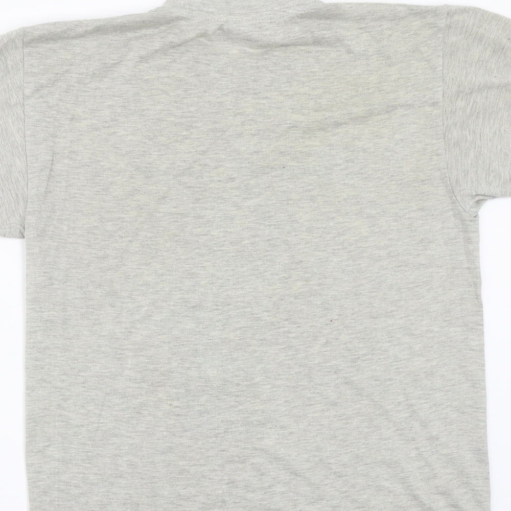 Top shirt Mens Grey T-Shirt Size S