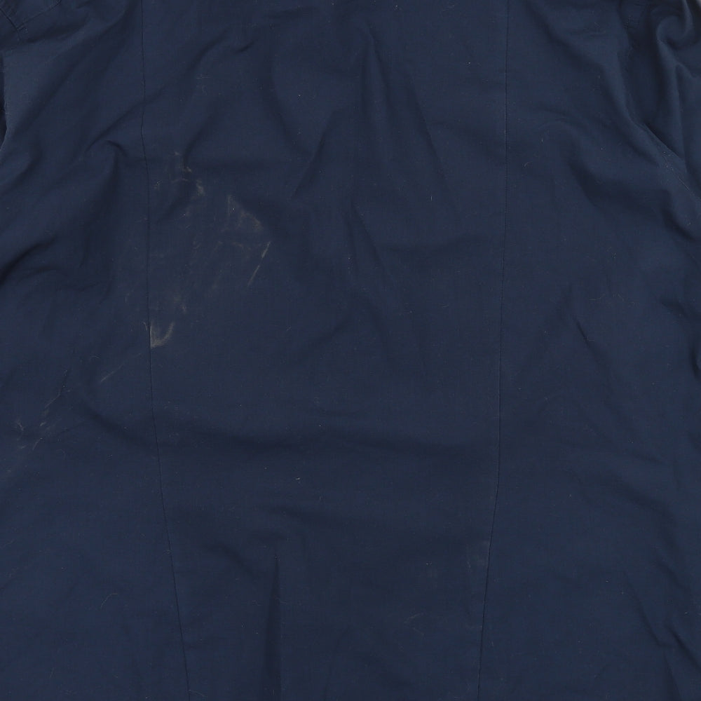 H&M Mens Blue Button-Up Size XL