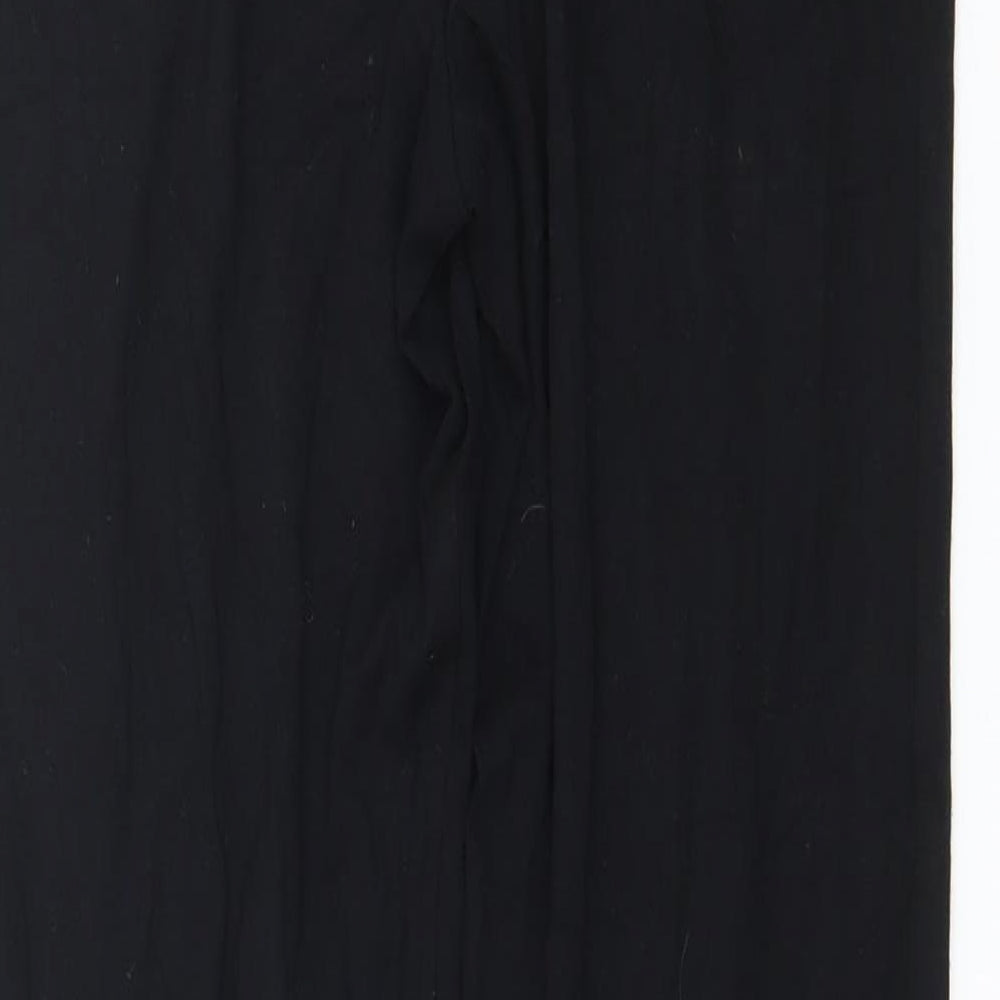 Select Womens Black Jersey Capri Leggings Size 8 L26 in