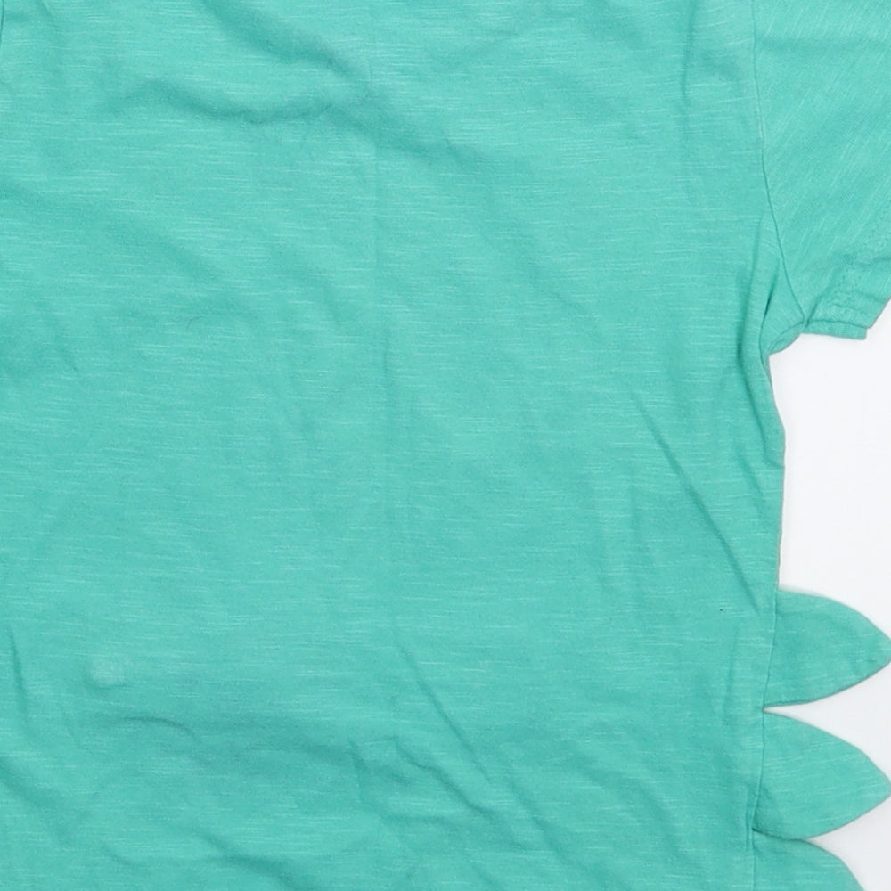 Next Boys Green Basic T-Shirt Size S