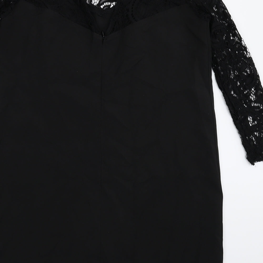 Fashion Union Womens Black Mini Size 8
