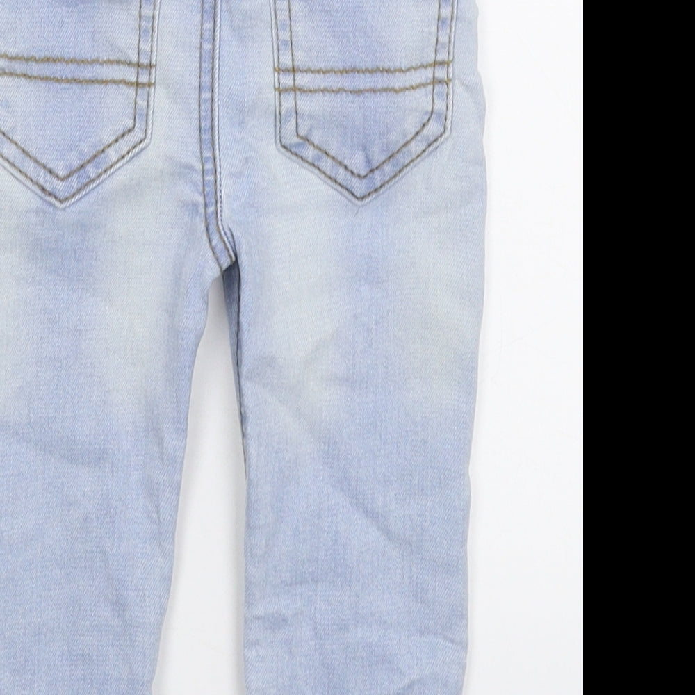 Denim & Co. Baby Blue Denim Capri Jeans Size 9-12 Months