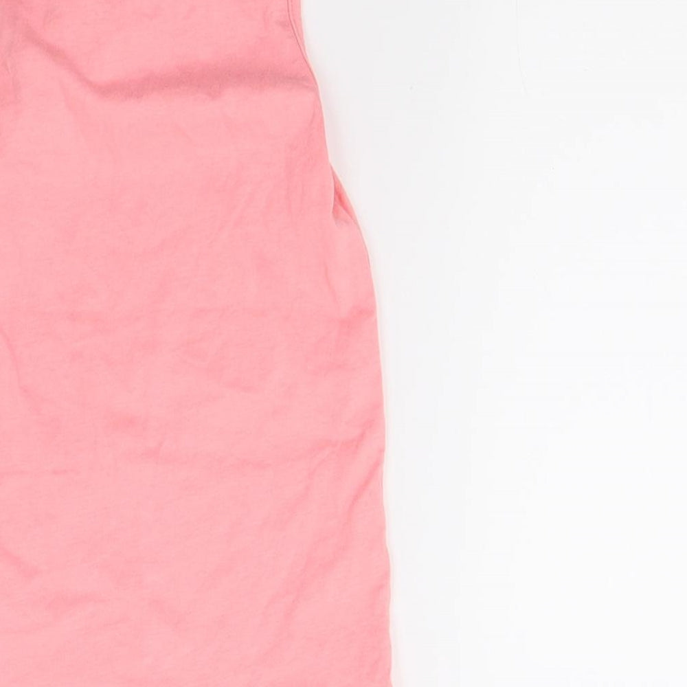 Nutmeg Girls Red Basic Tank Size 3 Years