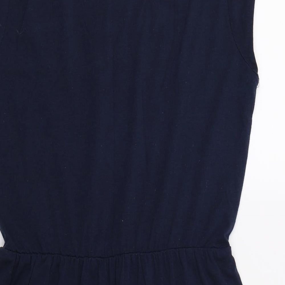 Jasmine Womens Blue A-Line Size 10