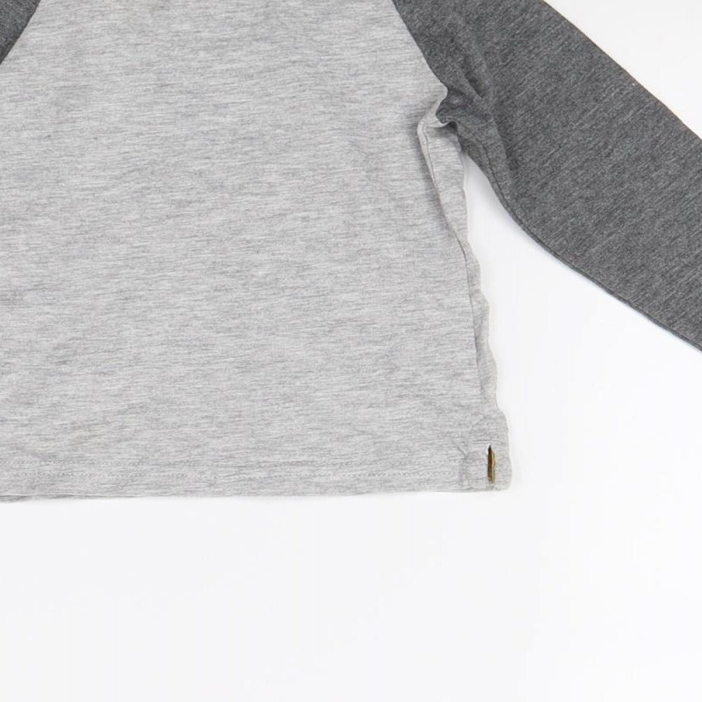 TU Baby Grey Pullover Jumper Size 6-9 Months - I have super powers