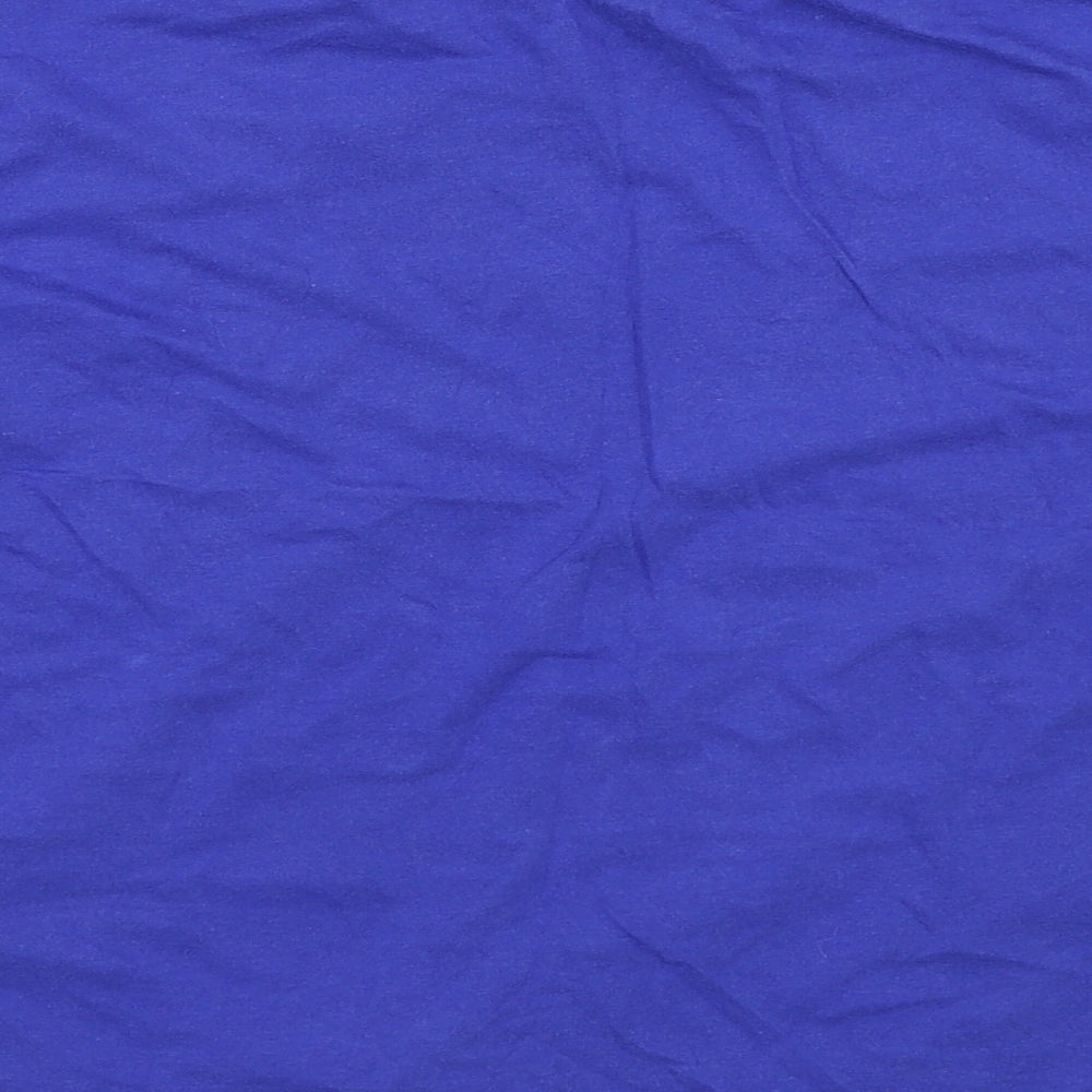 Divided Womens Blue Basic T-Shirt Size XS