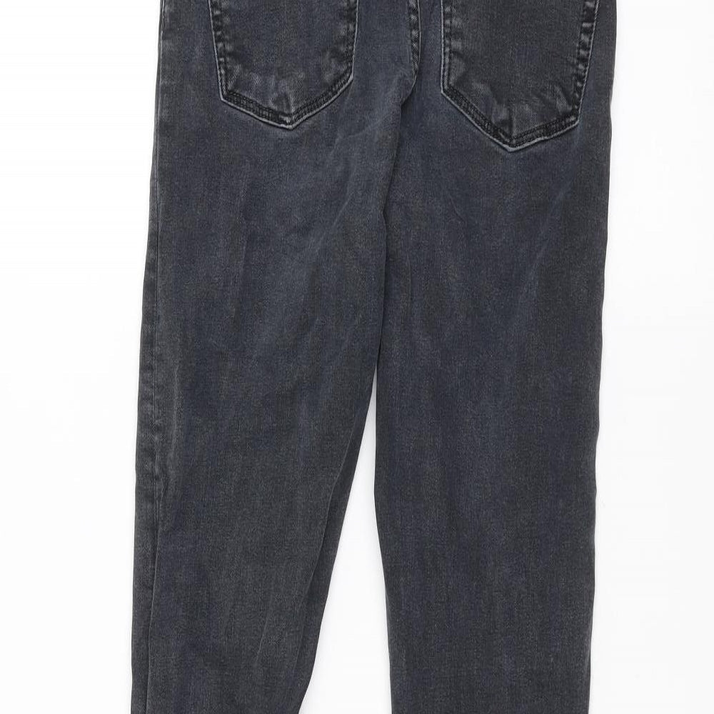 Topshop Womens Black Denim Skinny Jeans Size 26 L26 in