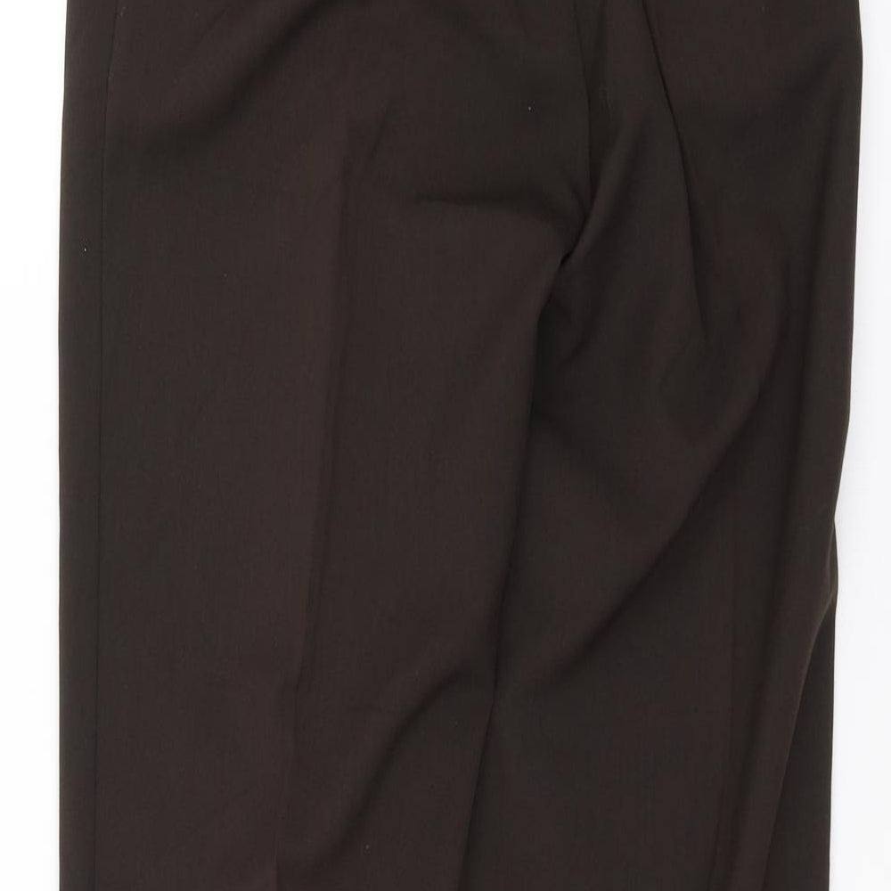 Classic Image Womens Brown Trousers Size 12 L28 in