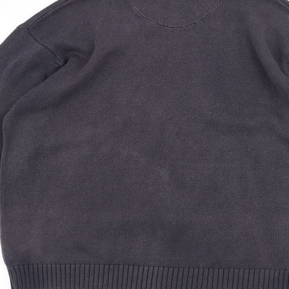 love change Mens Blue Pullover Jumper Size M
