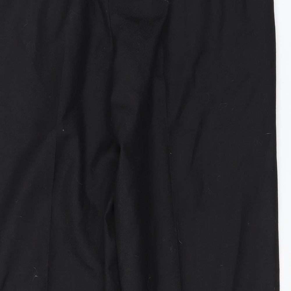 Preworn Mens Black Trousers Size 36 in L31 in