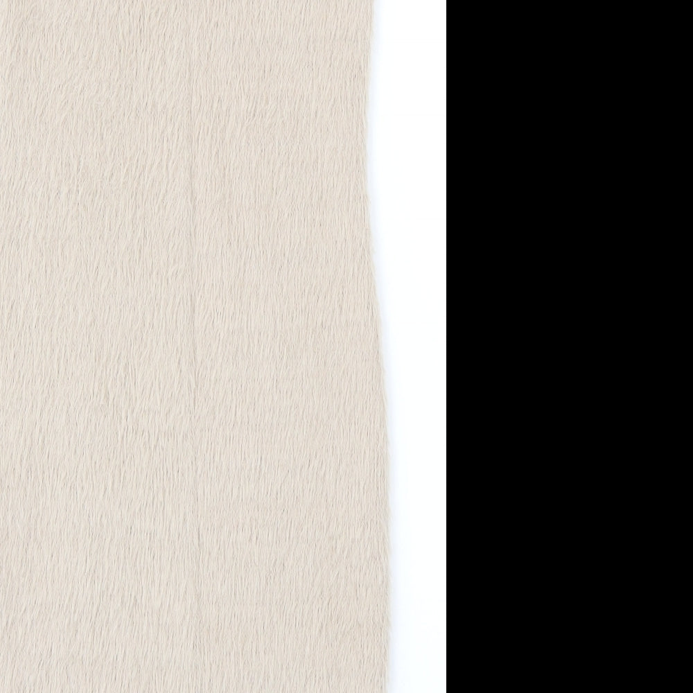 ASOS Womens Beige A-Line Size S
