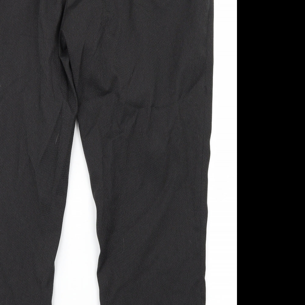 Taylor Wright Womens Black Trousers Size 40 L28 in