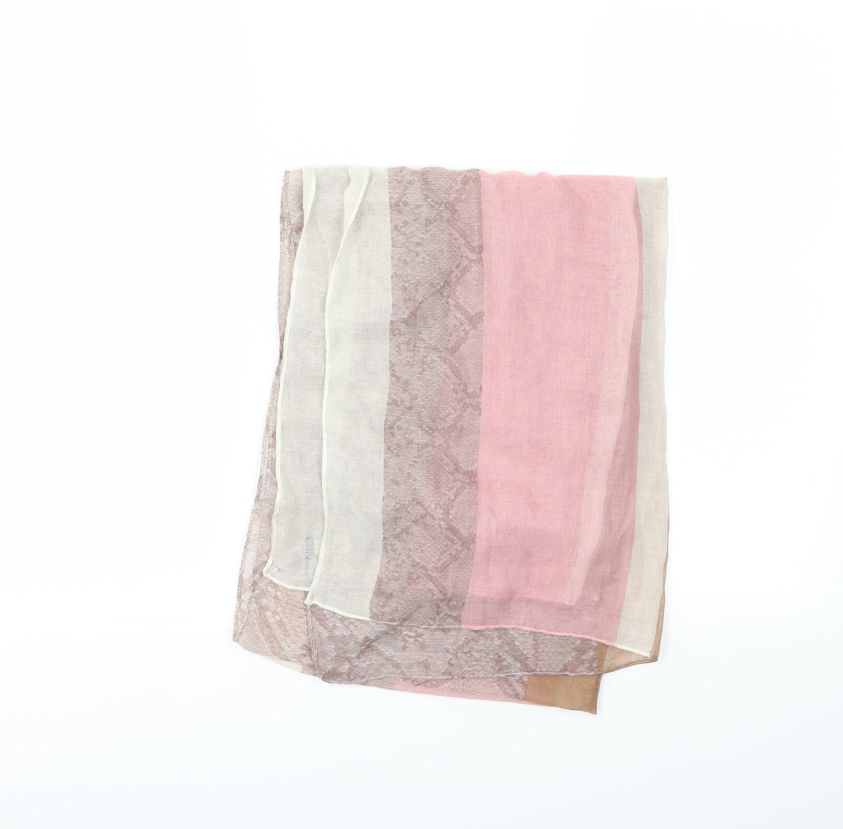 Lipsy Womens Pink Striped Shawl/Wrap