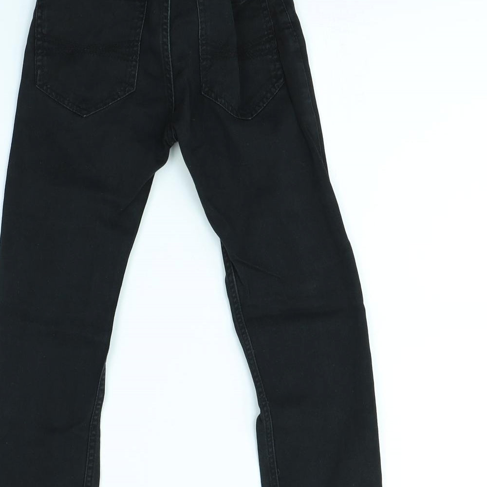 H&M Girls Black Straight Jeans Size 4 Years