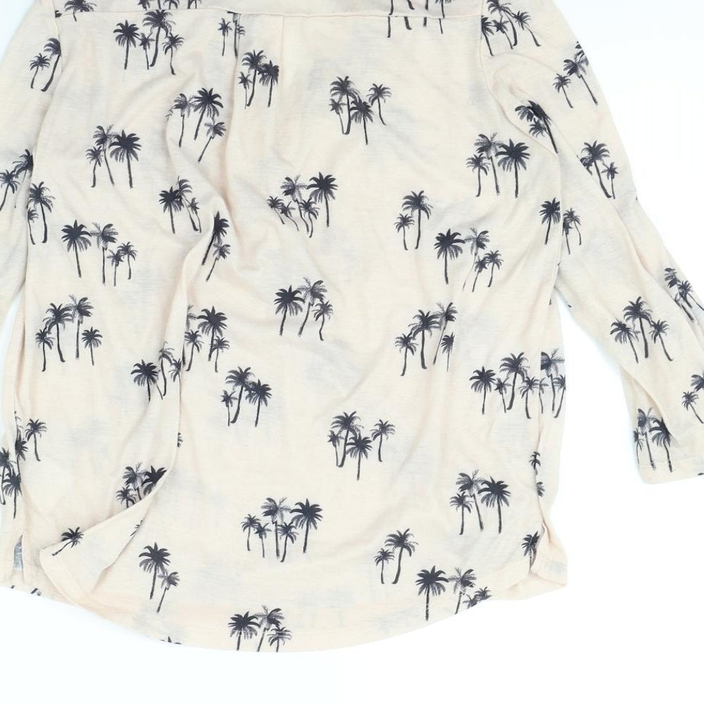 H&M Womens Pink Basic Blouse Size S