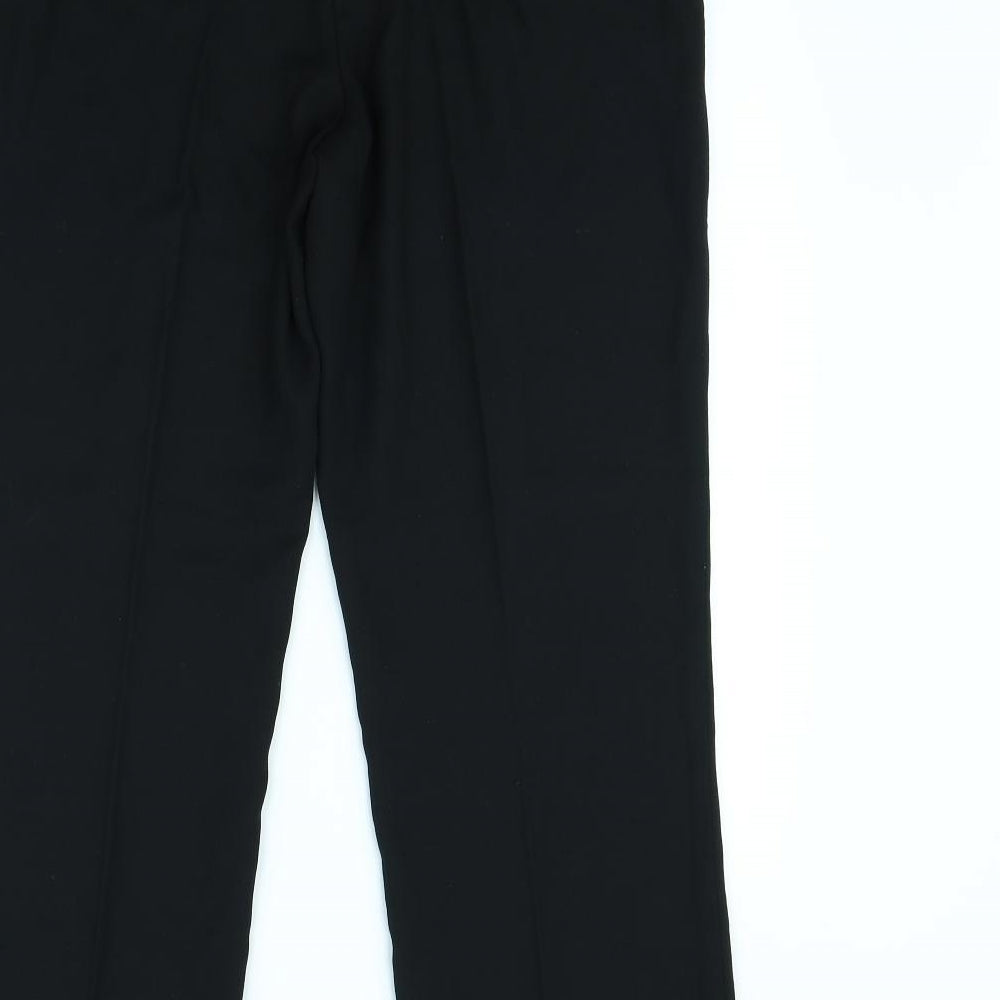 Berketex Womens Black Trousers Size 14 L30 in