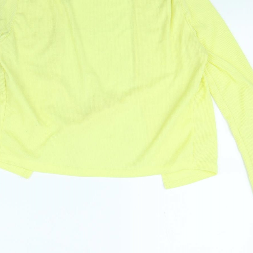 pretty little thing Womens Yellow Jacket Size 8