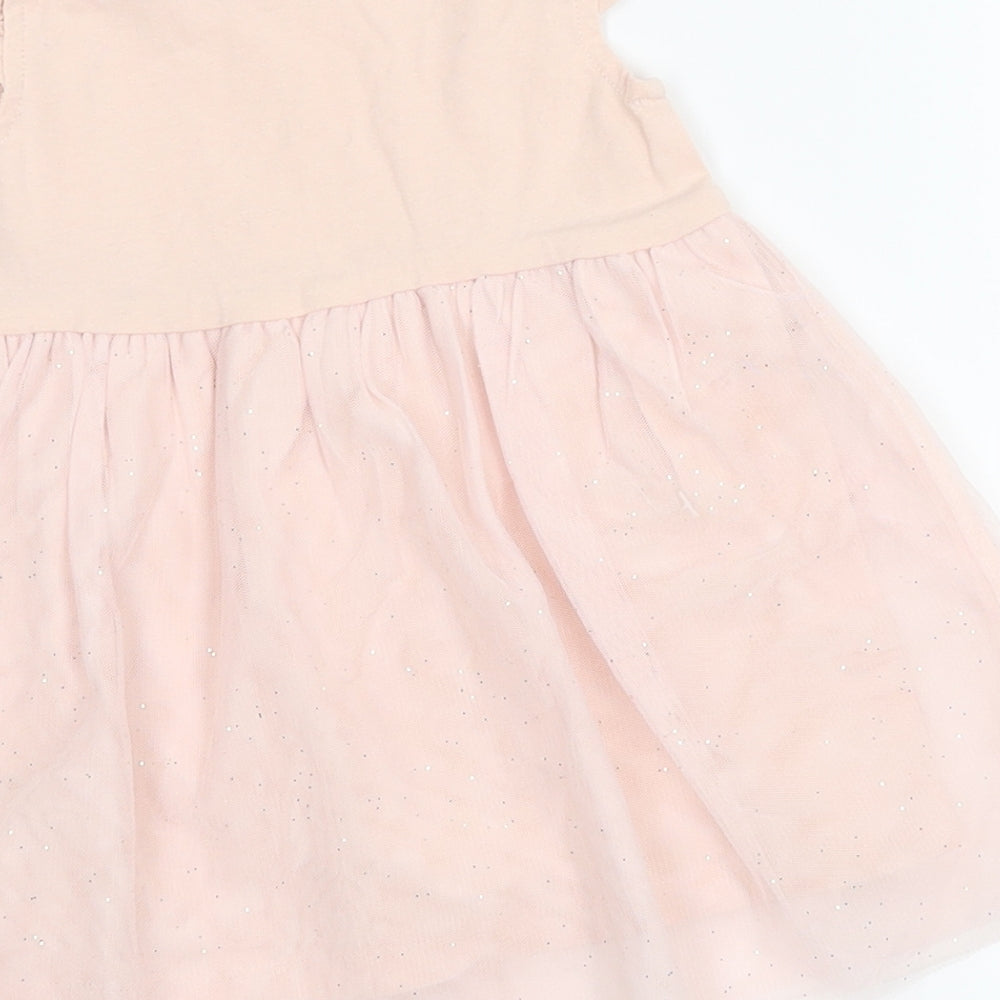 H&M Girls Pink A-Line Size 3-6 Months