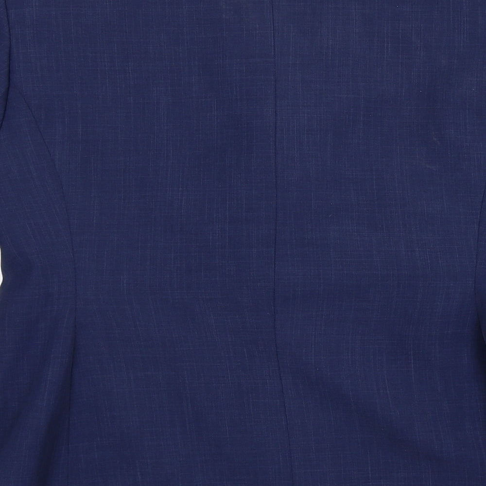 Atmosphere Womens Blue Jacket Suit Jacket Size 14