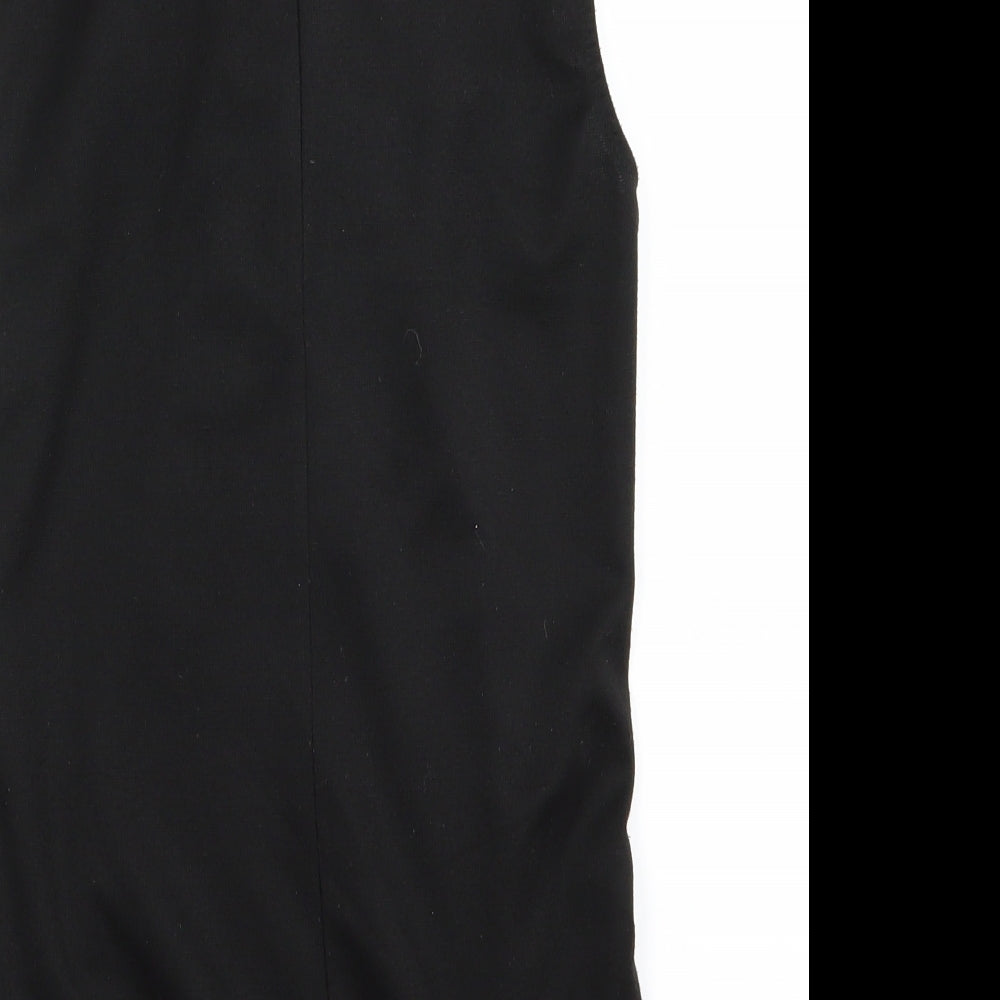 New Look Womens Black Vest Jumper Size 10
