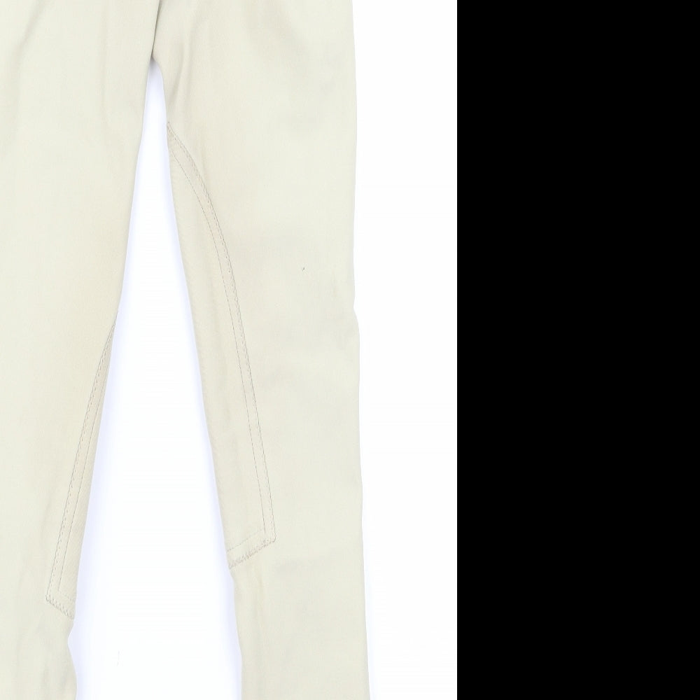 gorringe Womens Beige Rayon Trousers Size 26 L27 in