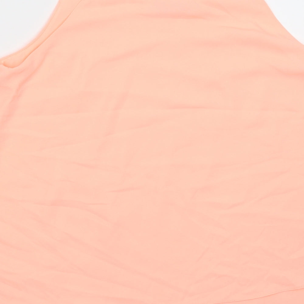 F&F Womens Pink Basic Blouse Size 10