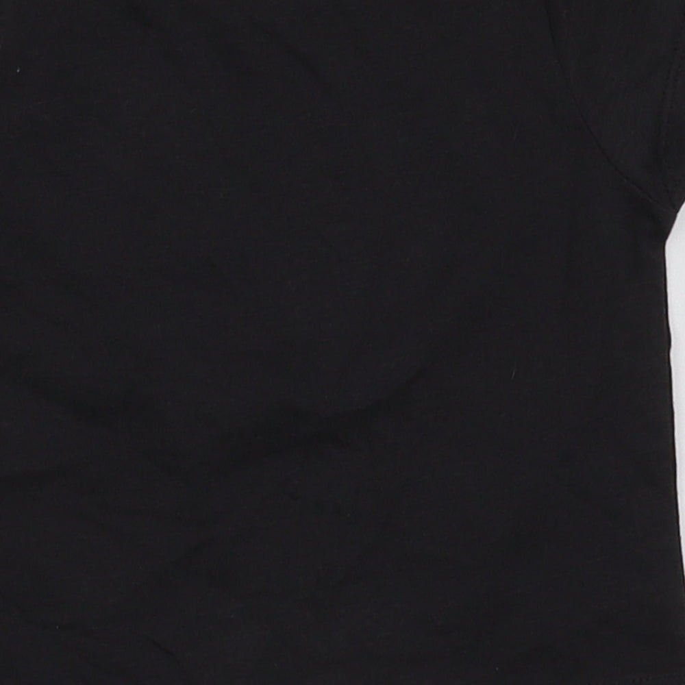 Nutmeg Boys Black Basic T-Shirt Size 3-6 Months