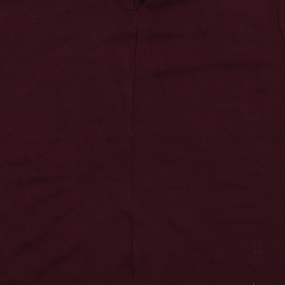 New Look Womens Red Pullover Jumper Size 10
