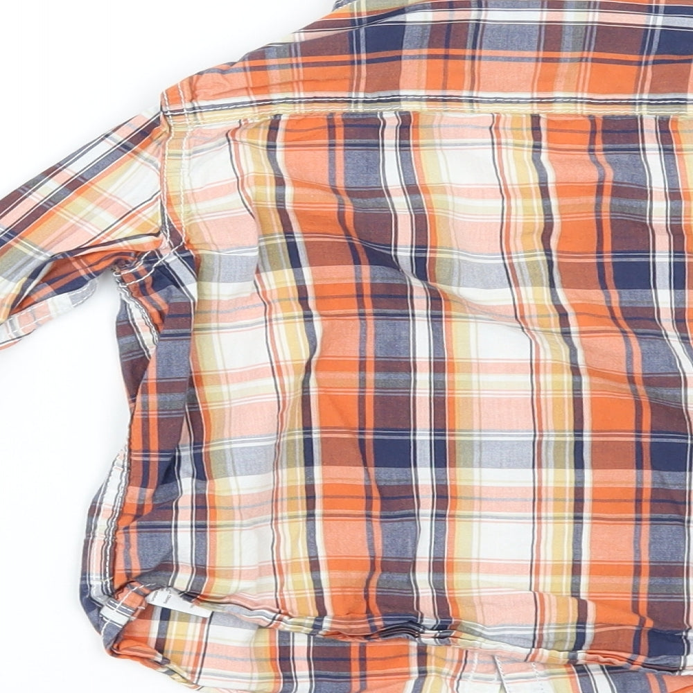 NEXT Boys Multicoloured Check Basic Button-Up Size 5 Years