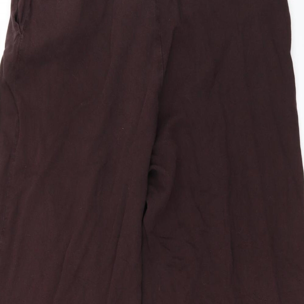 Preworn Womens Brown Culotte Shorts Size 30 in