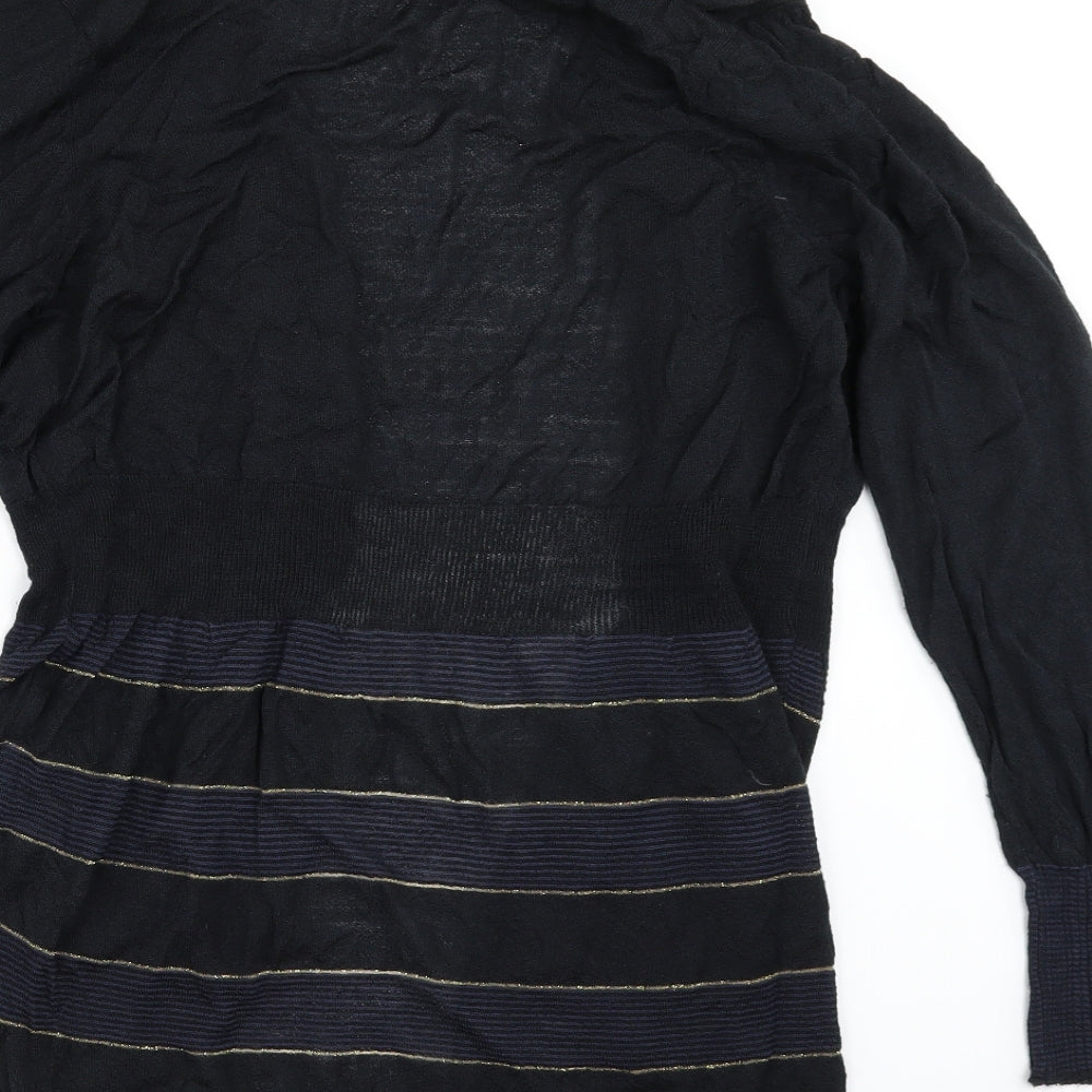 Per Una Womens Blue Cardigan Jumper Size 12