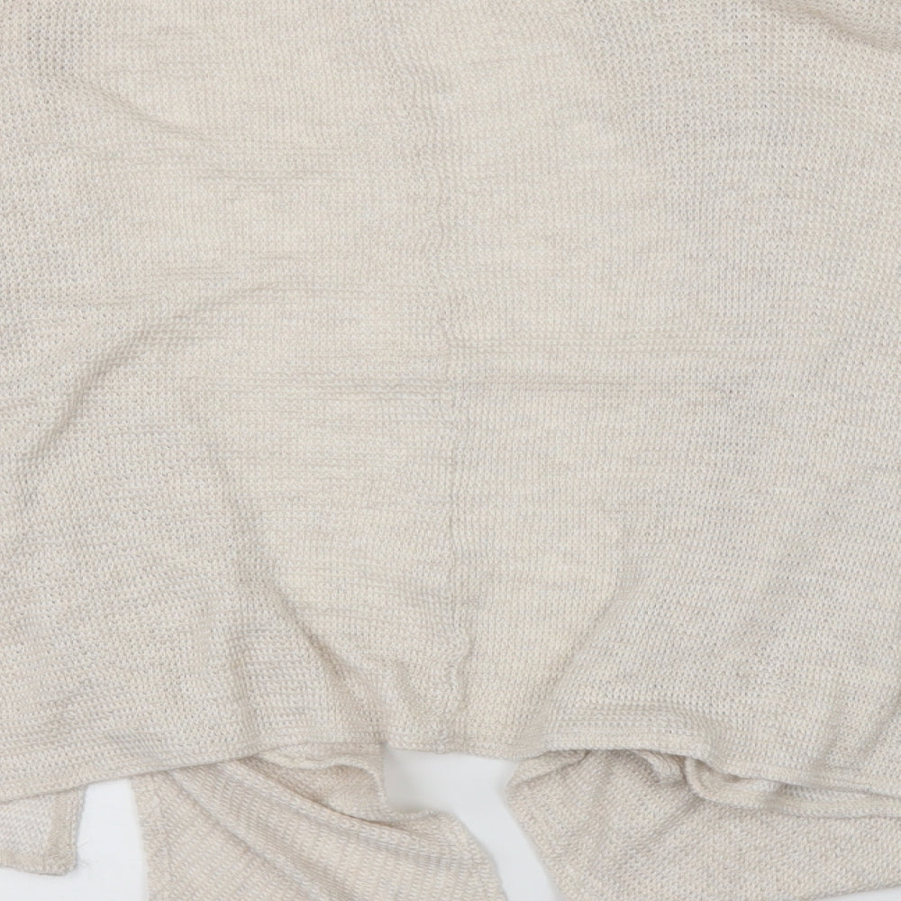 Urban Womens Beige Cardigan Jumper Size M - flared sleeves